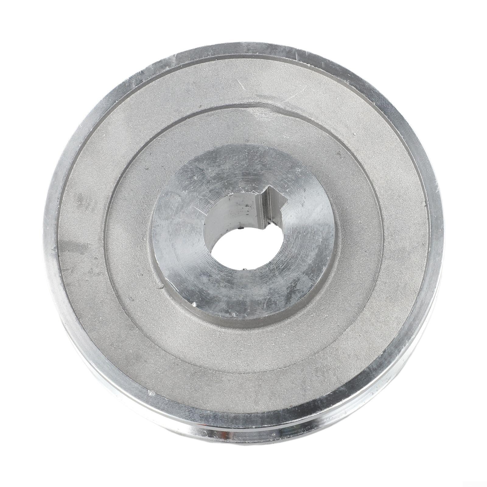 Poulie de moteur en aluminium de type A, 100 mm de diamètre pour compresseurs d'air, compatible avec les diamètres intérieurs de 19 mm et 24 mm (97 x 19)