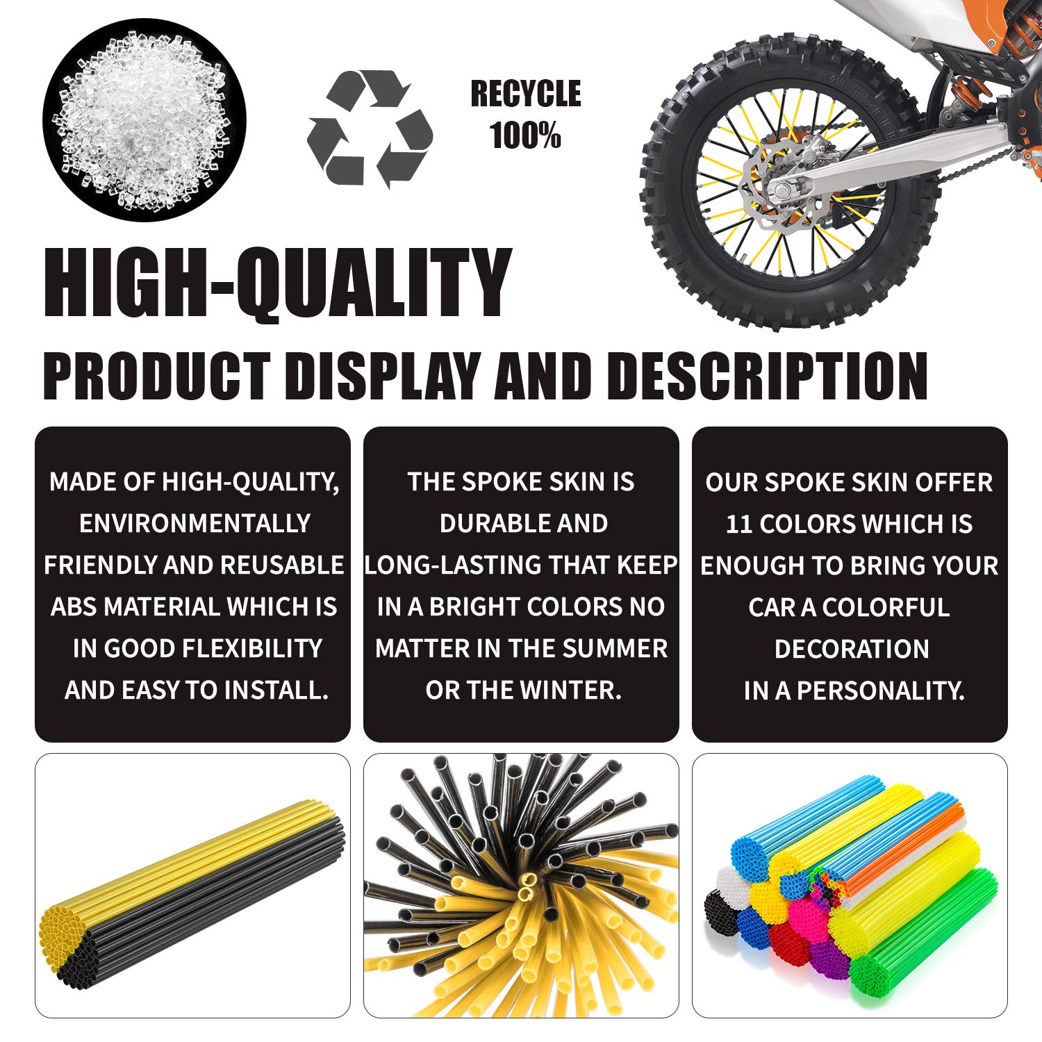 ☆ スポークカバー バイク 自転車用 スポークスキン スポ ダークグリーン 89 Amazon.co.jp: オートバイ バイク 自転車 ホイール用 スポークスキン