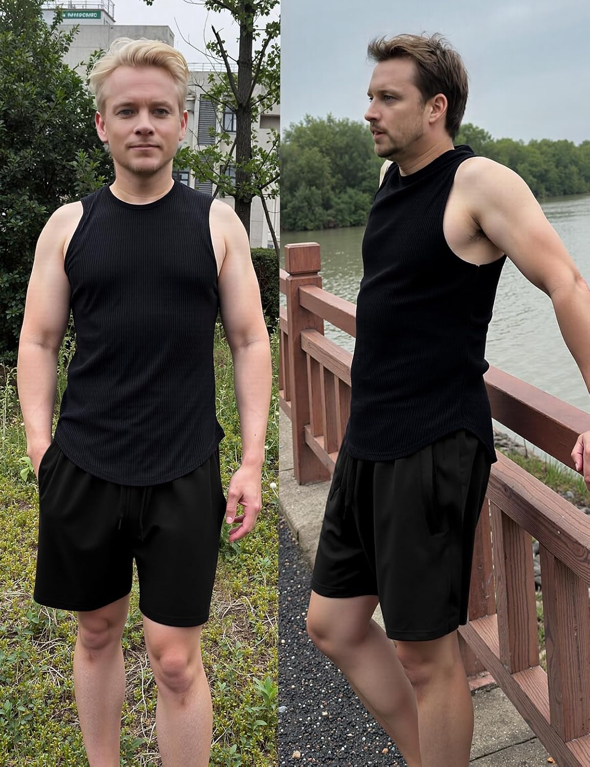 Unisex Tear Away Shorts Breakaway Athletic Shorts with Pockets Post Hip Knee Surgery Recovery Shorts for Men & Women - Image 2