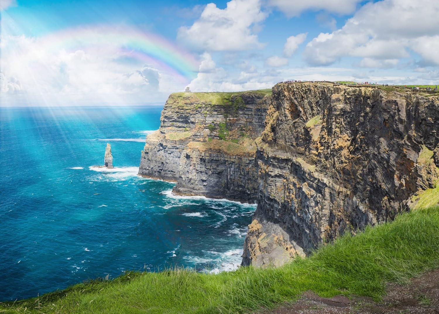 Funjigsawpuzzle's Ireland Puzzle 1000 Piece Puzzle for