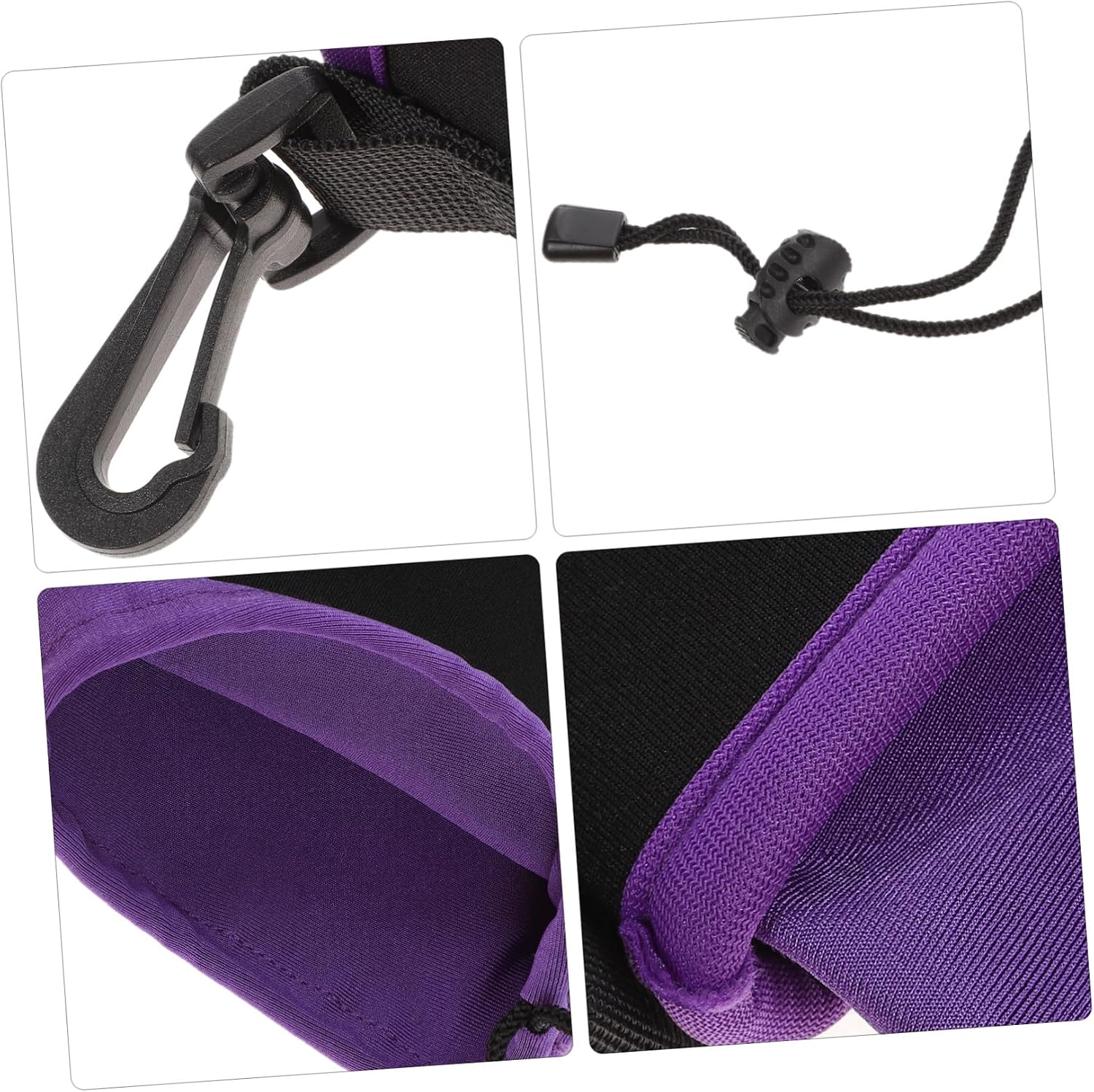 POPETPOP 4Pcs Camera Lens Bags Drawstring Lens Storage Pouches for Dust Impact Protection Compatible with Camera Lenses for Outdoor Activities Daily Use
