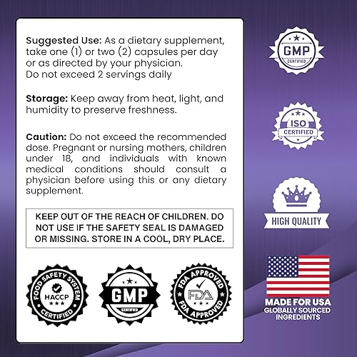 Miniatura 6 de Neurocept Original - Cápsulas de suplemento cerebral oficial Neuro cept Brain & Memory Focus Support Advanced Formula  Apoyo diario para la salud y