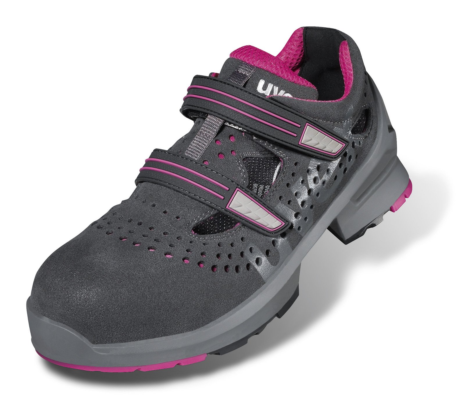 UVEX S1 SRC, Scarpe di Sicurezza Donna, Grigio Rosa, 37 EU