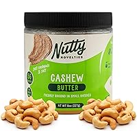 Vista 1 de Nutty Novelties Mantequilla de anacardo - Ingredientes totalmente naturales, de origen responsable, sin azúcar añadida, sin colesterol ni