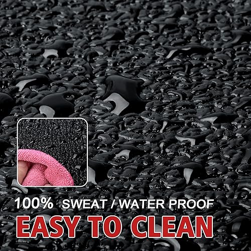 Miniatura 9 de Peloton - Alfombrilla de bicicleta de 0.236 pulgadas de grosor, 30 x 72 pulgadas, alfombrilla para bicicleta de ejercicio para suelos de madera dura