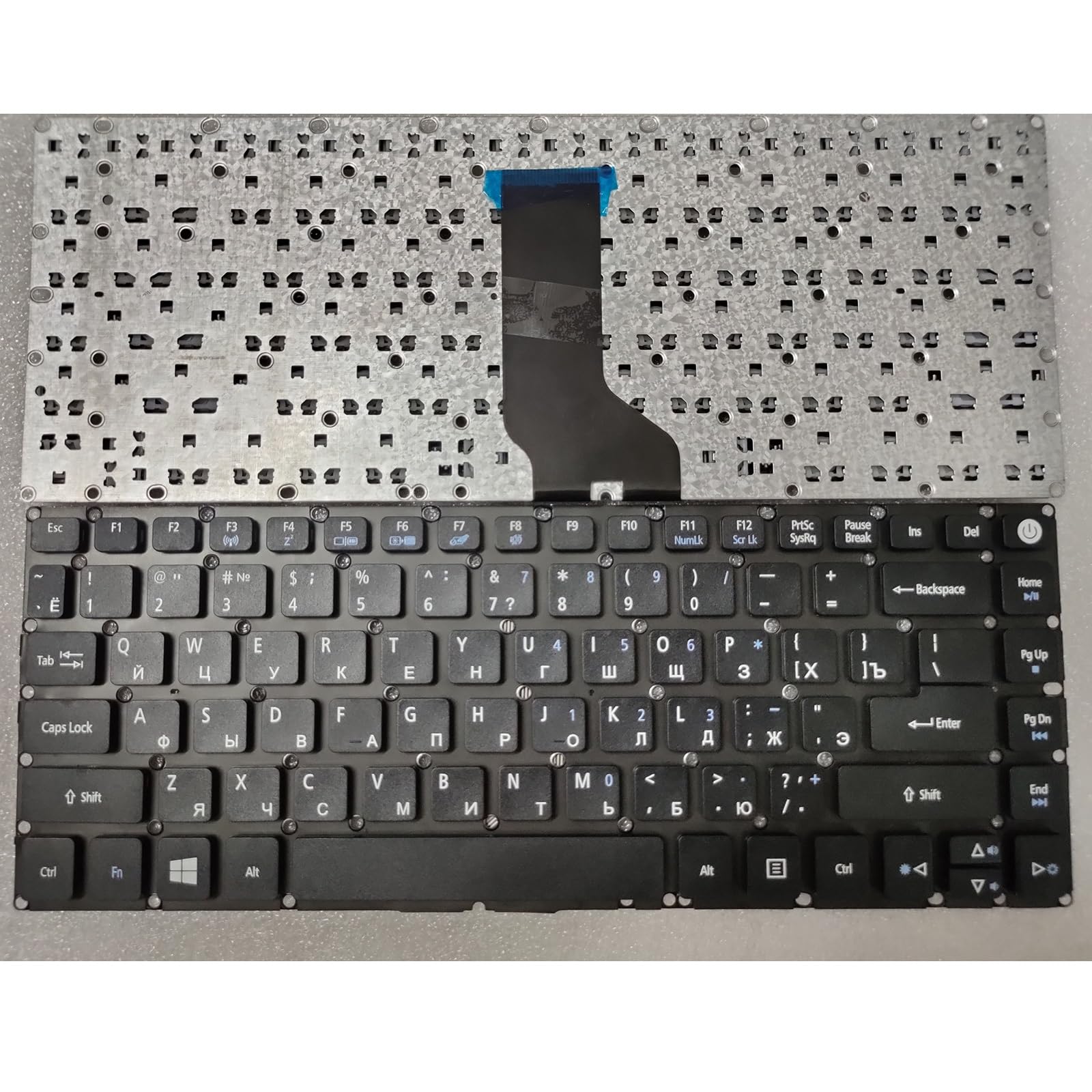 Clavier Acer E5-422 AZERTY noir de rechange pour ordinateur portable - 5