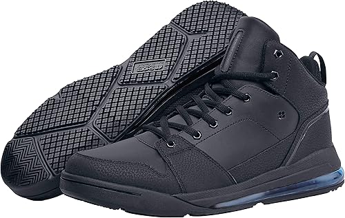 Shoes for Crews Tigon tenis de trabajo antideslizantes para hombre Negro