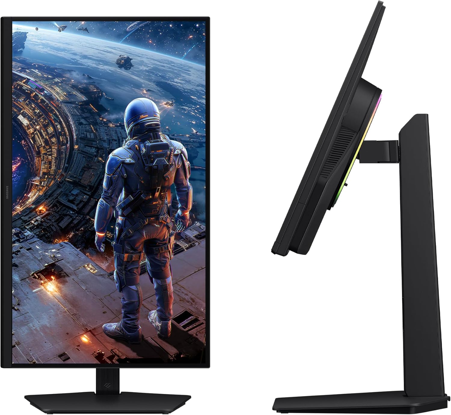 Samsung 27" Odyssey G8 (G80HF) Gaming Monitor + $200 Amazon Gift Card - 5K Resolution, Fast IPS, 180Hz, Dual Mode QHD 360Hz, 218 PPI, DP 2.1, G-Sync Compatible, HAS/Tilt/Swivel/Pivot, LS27HG802EFXZA 9 81jsNP5p5QL. AC SL1500