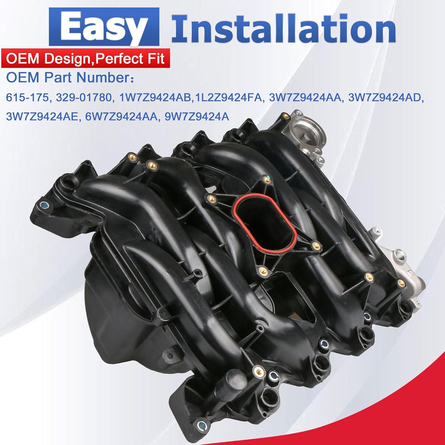 615-175 329-01780 Intake Manifold Compatible with 1999-2004 Ford Mustang Crown Victoria Explorer 2001-2008 Lincoln Town Car Mercury Grand Marquis