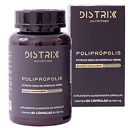 Própolis Verde PoliPropolis 15mg - 60 Cápsulas | Própolis Verde em Cápsulas | Sem Álcool - Distrix Nutrition