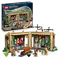 LEGO Harry Potter Castello di Hogwarts: Lezione di Erbologia con 3 Minifigure tra cui e Hermione Granger e Neville Paciock e 3 Piante Giocattolo di Mandragola – Regalo per Bambini da 8 Anni – 76445