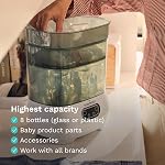 Baby Brezza Bottle Sterilizer and Dryer Advanced – 33% Faster - Largest Capacity Steam Sanitizer - Universal Sterilization Machine for All Bottles + Baby Product Parts - HEPA Air Filter