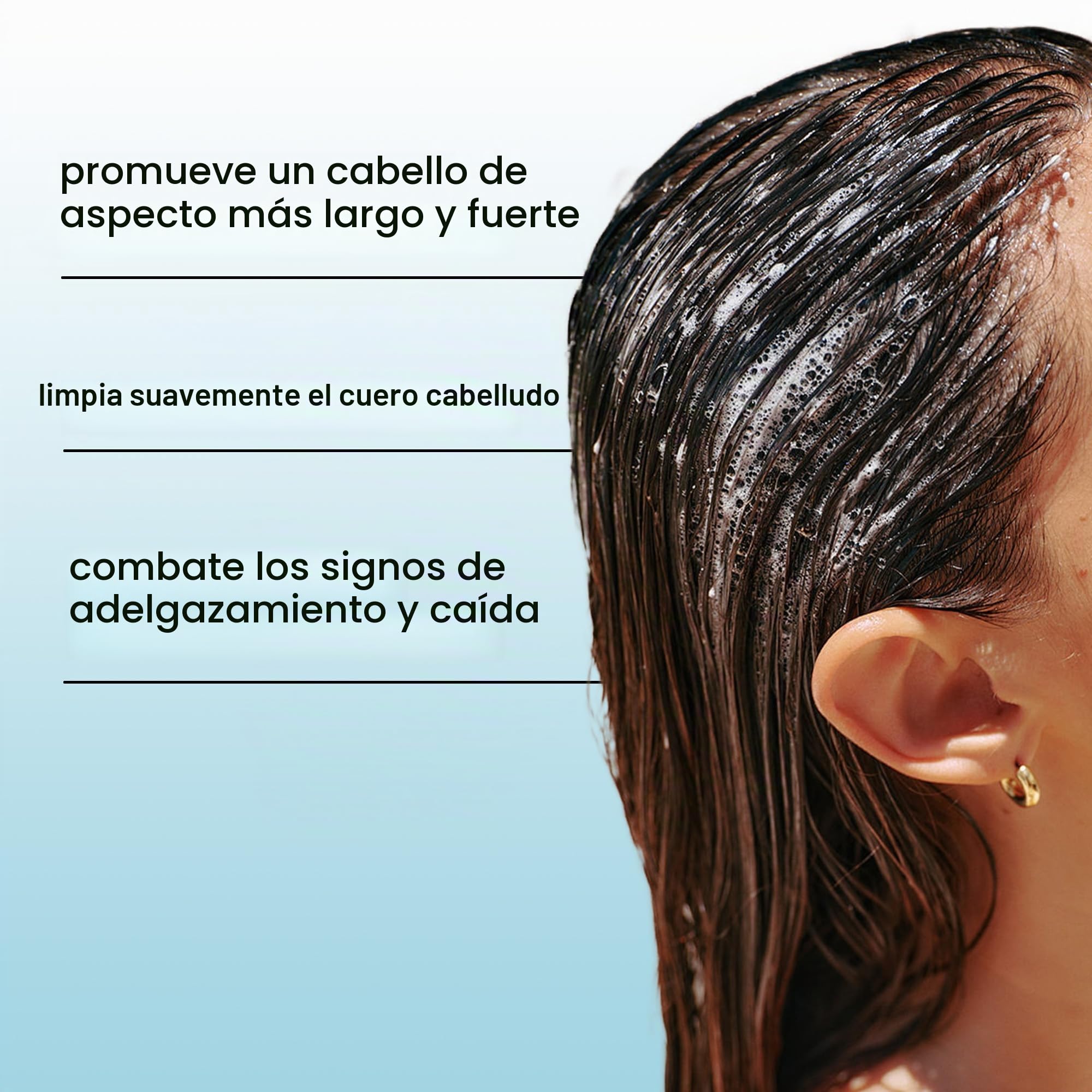 BondiBoost Champú HG, mejora la apariencia del cabello fino, fórmula voluminizadora, sin sulfato ni parabenos, unisex, vegano/libre de crueldad, fabricado en Australia, 10.14 onzas líquidas