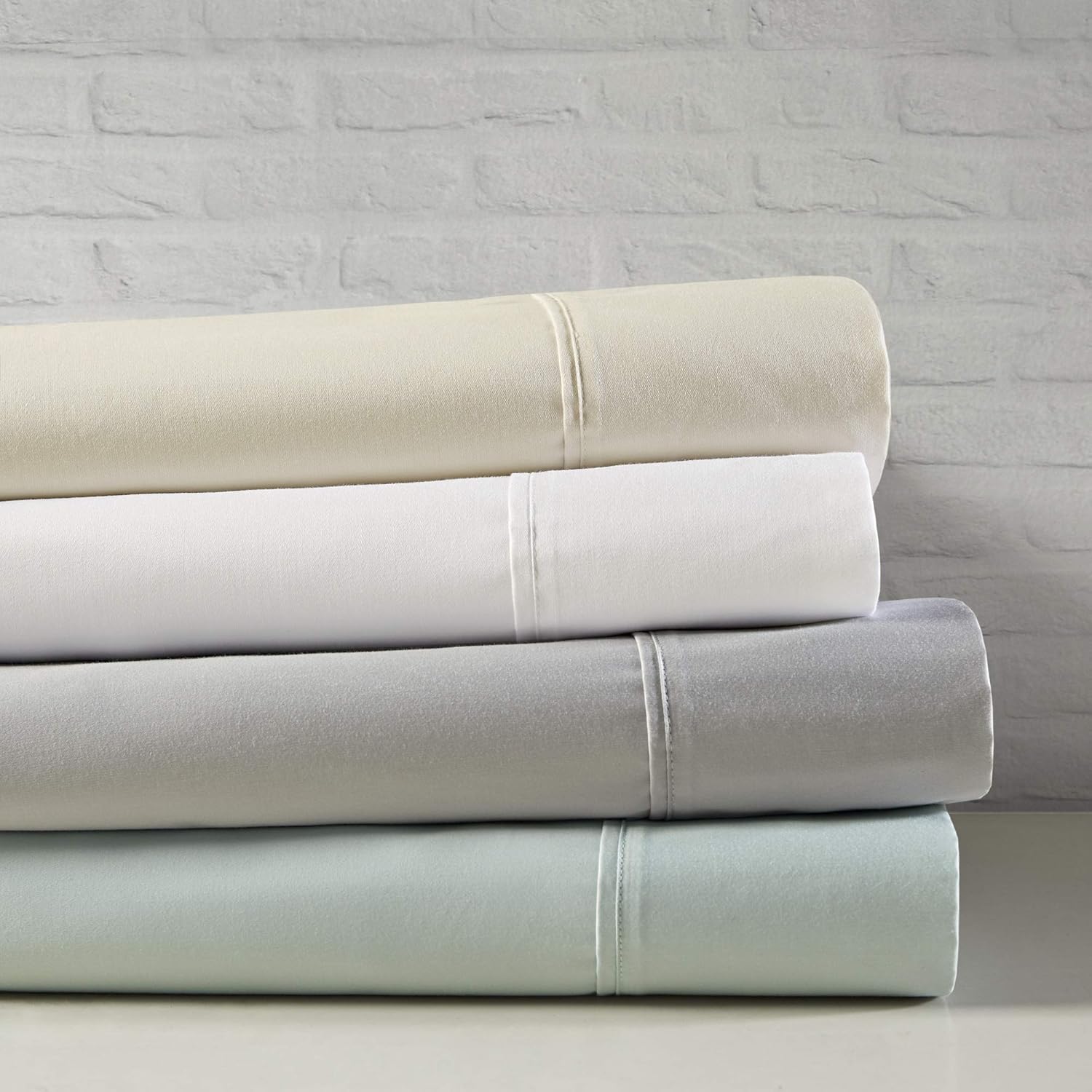 Promo Discount Up To 70% Off Beautyrest 400 Thread Count Wrinkle Resistant Cotton Sateen Sheet Set Ivory Amazing 🔥 Beautyrest 400 Thread Count Wrinkle Resistant Cotton Sateen Sheet Set Ivory