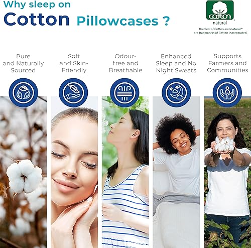 Miniatura 6 de THREAD SPREAD - Juego de sábanas de 100% algodón egipcio, 1000 hilos, 4 piezas, se adapta a colchones de hasta 45 cm de profundidad