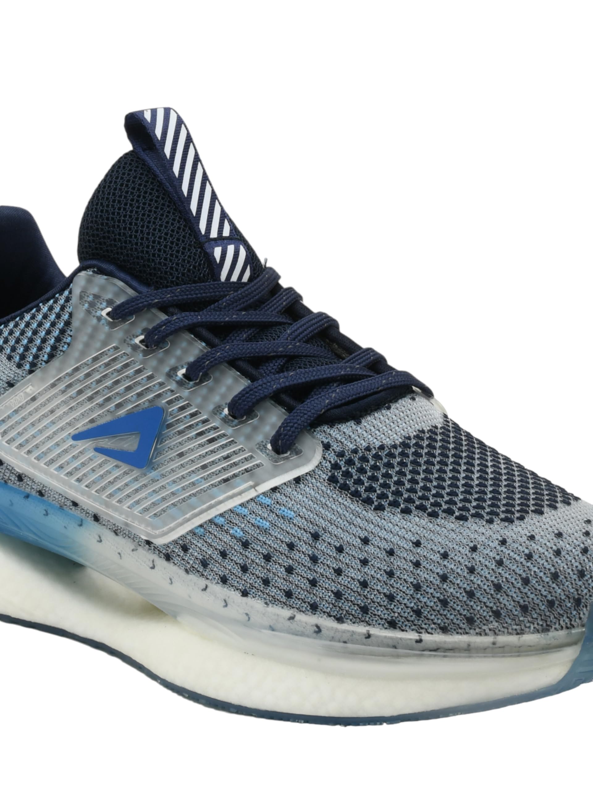 IMPAKTO Trailblazer - Tenis de correr grises para hombre, Azul y gris, 6 UK