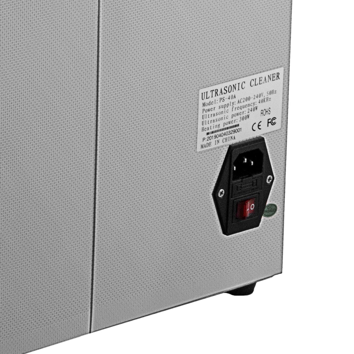 TOPDEEP 10L Ultraschallreinigungsgerät, 240W Ultraschall Professioneller digitaler Labor-Ultraschallreiniger mit Heizfunktion und Timer zur Reinigung von Bauteilen und Instrument