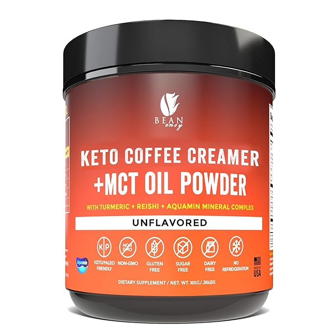 Bean Envy Keto Coffee Creamer Coconut Milk Powder + MCT