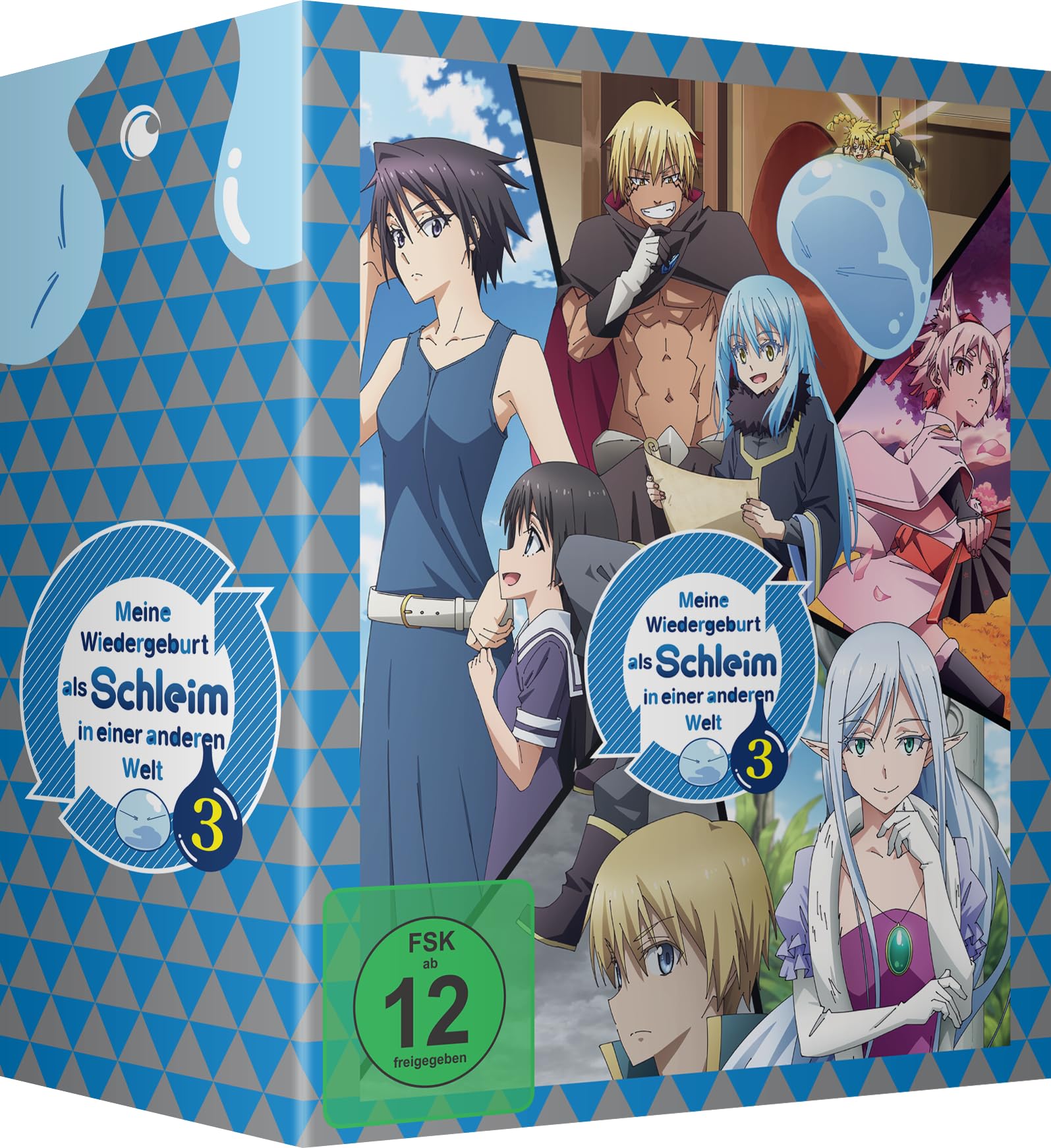 KAZÉ Anime Meine Wiedergeburt als Schleim in einer anderen Welt - Staffel 3 - Vol.1 (DVD) mit Sammelschuber