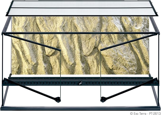Exo Terra Terrario Grande Wide de 182 L, 90 x 45 x 45 cm