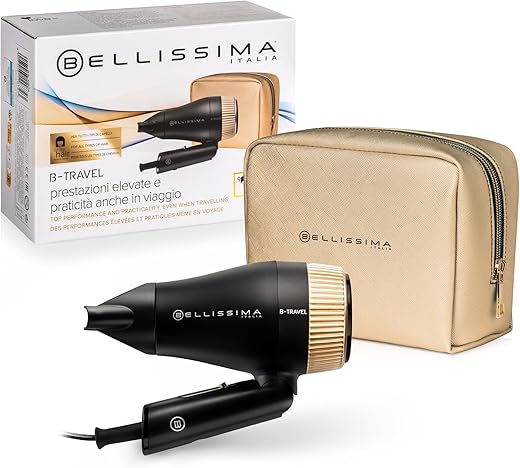 Bellissima – Secador de viaje Bellissima B-Travel plegable. ..