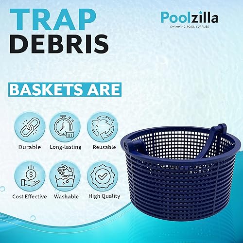 Miniatura 4 de Poolzilla SPX1096CA Reemplazo del conjunto de cesta para desnatadores automáticos Hayward seleccionados