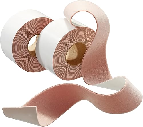 Rollo adhesivo Moleskin de algodón suave para piel, pies, cuerpo, ampollas, callos (2 pulgadas x 15 pies) (2)