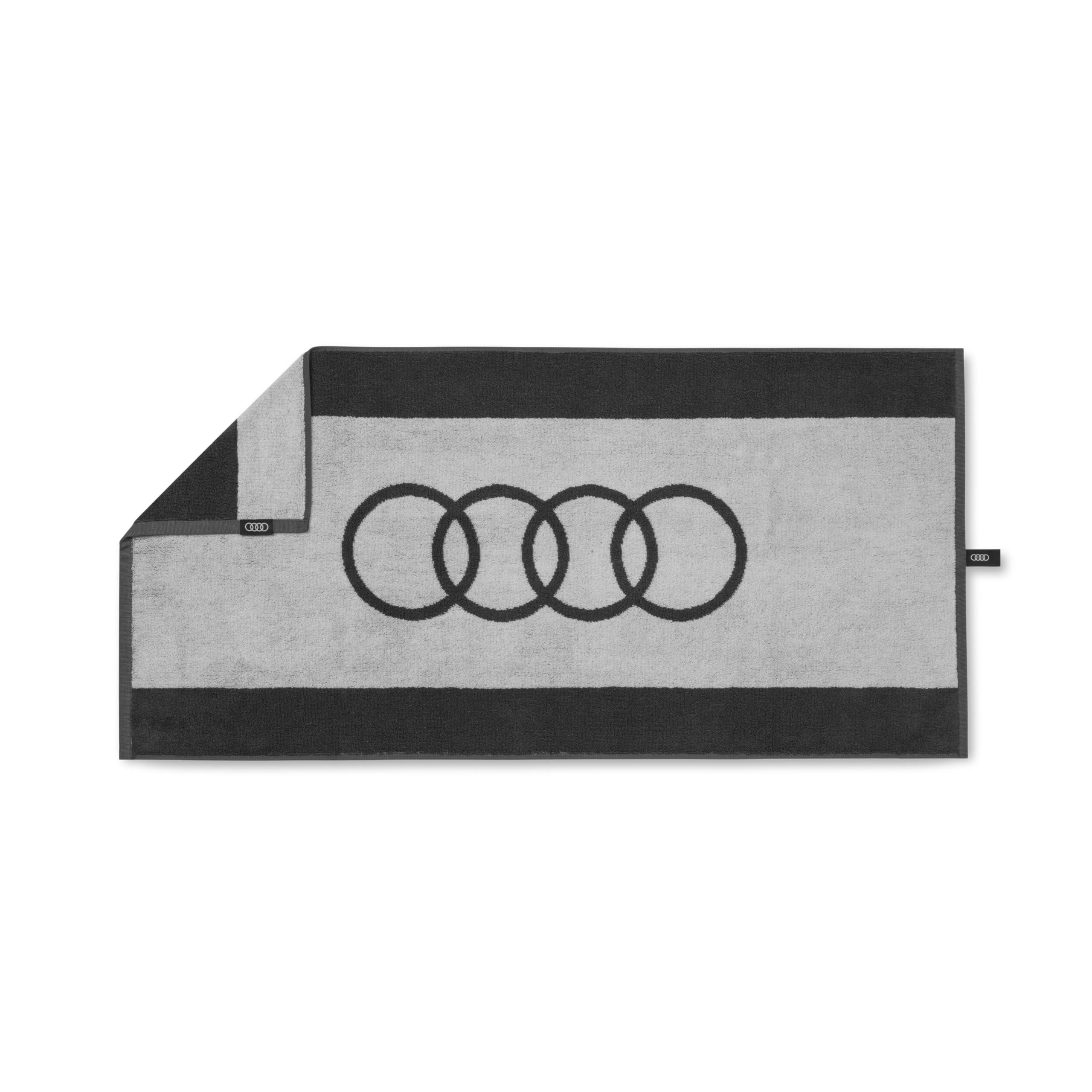 Ręcznik Audi ciemnoszary 50 x 100 cm