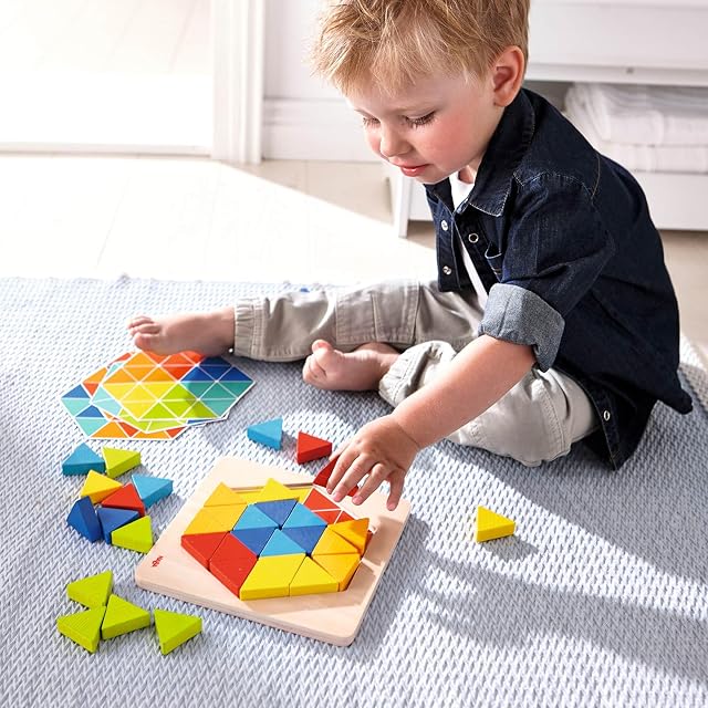 Foto 4 de 5 de HABA 301703 Arranging Game Magical Pyramids- for Ages 2 years and up (Made in Germany)