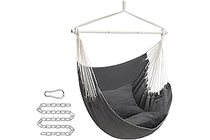 SONGMICS 2 Person Hanging Chair, 500 Lb Capacity