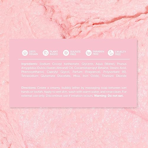 Miniatura 5 de Jabón batido y manteca corporal de karité Set vegano para el cuidado de la piel (batido de fruta)