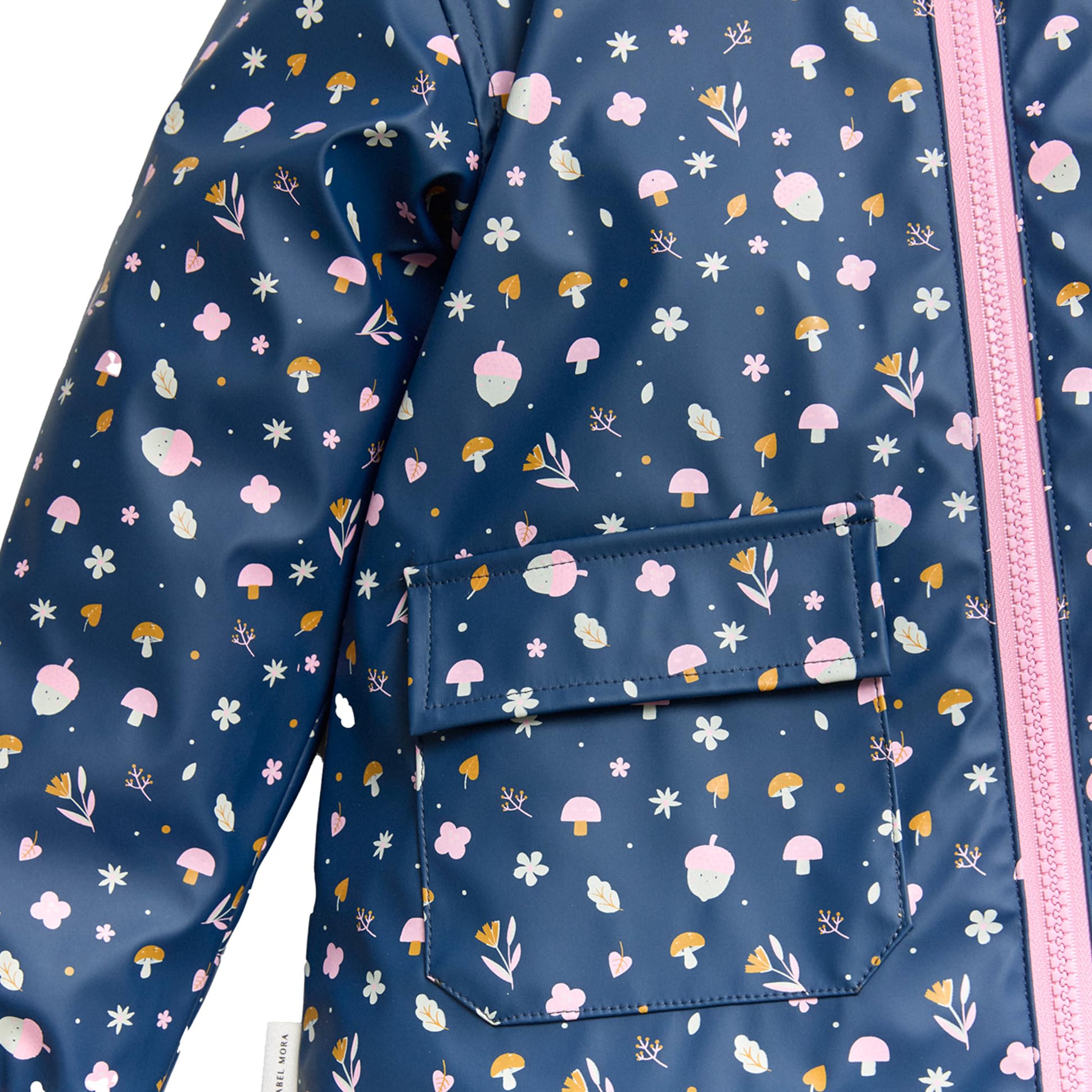 YSABEL MORA Chubasquero Infantil con Forro Polar Interior Protección Óptima para Días Lluviosos Diseño Otoñal 100% Poliéster Resistente al Agua Ideal para Niños Activos y Aventureros en Climas Fríos