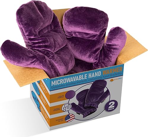 Miniatura 8 de SunnyBay Almohadilla térmica para microondas, almohada para el cuello fría o calentada para microondas con cobertura para los hombros, 2.5 libras de