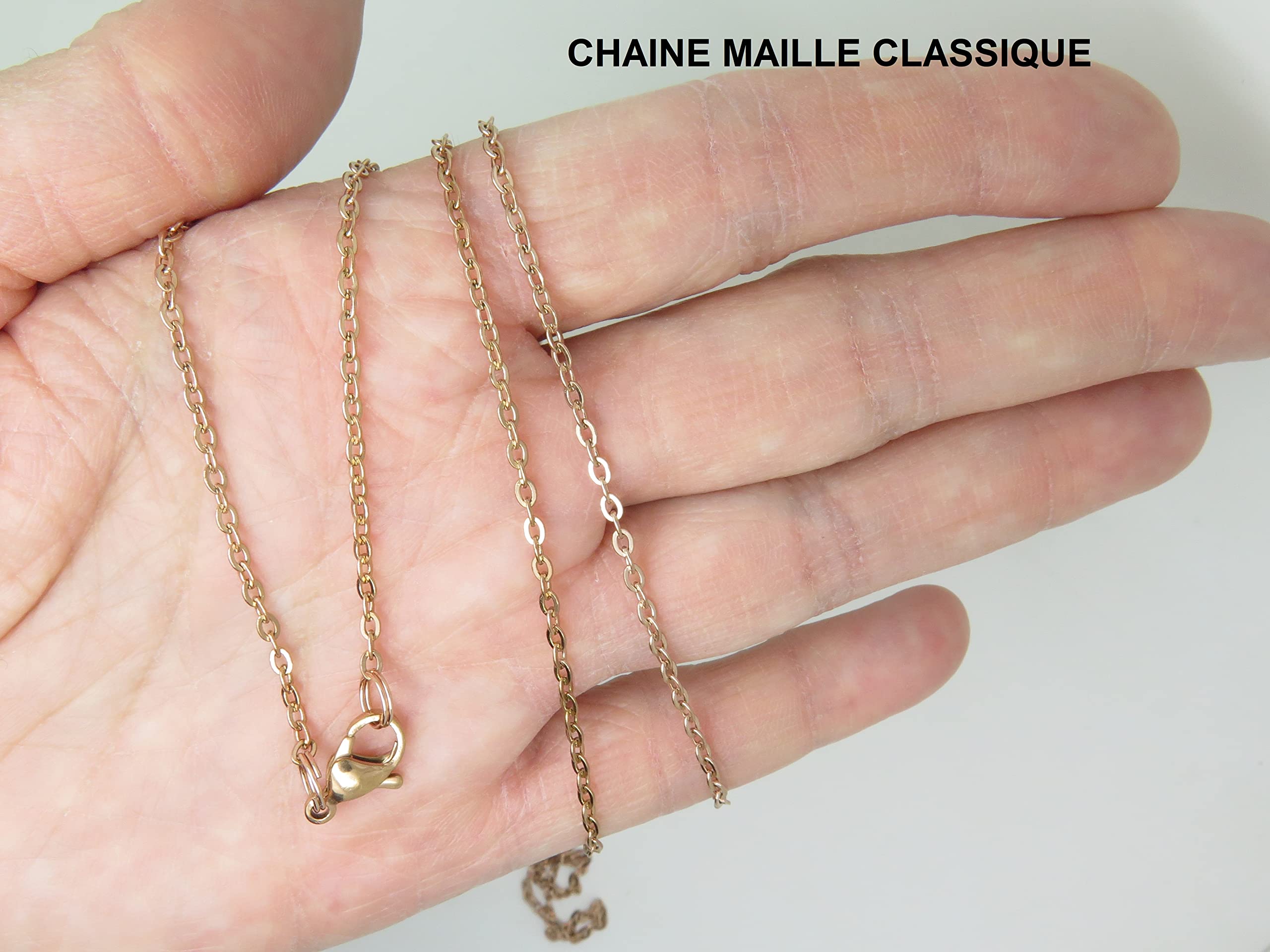 Bola de Grossesse Lisse Personnalisable Ton Or Rose Médaille Gravée Mini Nous Petits Pieds Chaîne Satellite Pierre Fines cadeau future maman