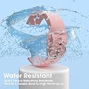Sounce Silicone 22mm Replacement Watch Strap with Metal Buckle Compatible with Boat Xtend, Boat Xtend Pro, Noise Colorfit Pulse 2 Max, Noise Pulse Go Buzz, Fireboltt Phoenix, Fireboltt Rage, Boat Flash, Noise Colorfit Pulse Grand, Noise Colorfit Ultra Smart Watch & All Watches (Pink) gallery image
