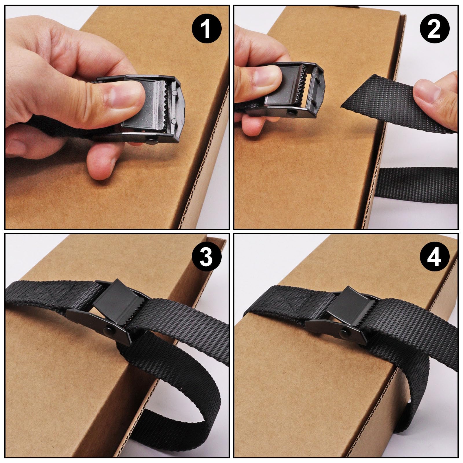 Braun 20062HB - Cinghie Di Recupero, 2000 Kg, Lunghezza 6 M, Colore: Verde - Foto 9