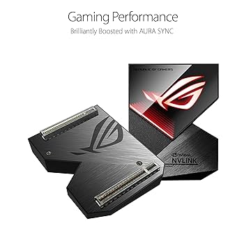 Amazon.com: ASUS ROG GeForce RTX Nvlink Bridge with Aura