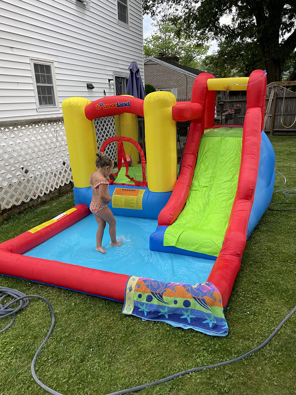 48/mo Finance Bounceland Jump and Splash Adventure Bounce House or
