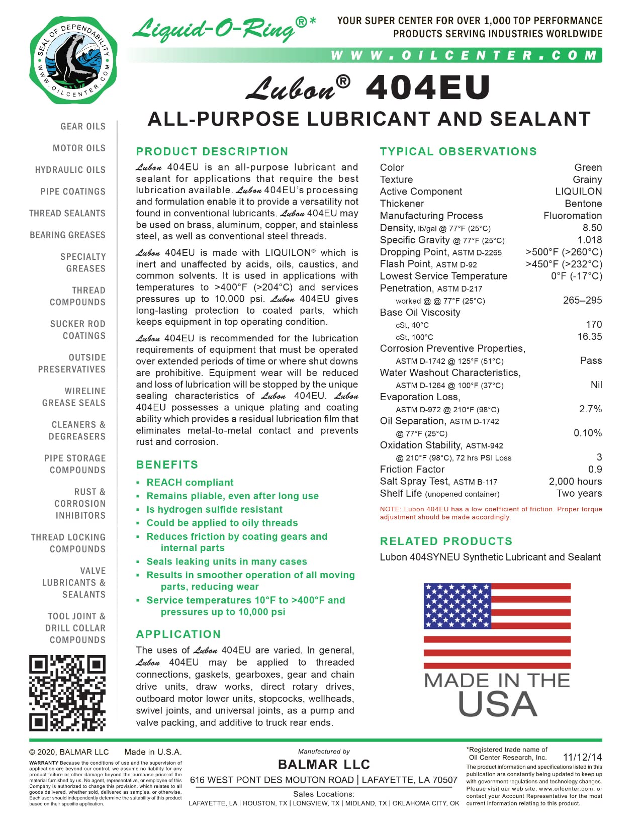 Lubon 404EU: All-Purpose Lubricant & Sealant -7