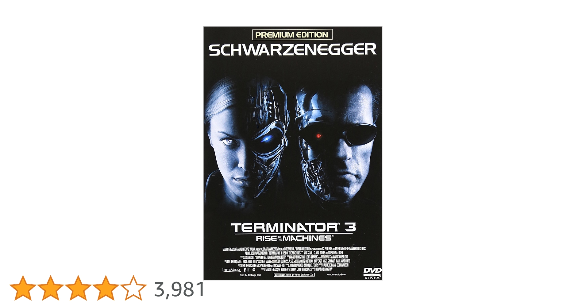 Amazon.co.jp: ターミネーター 3 プレミアム・エディション