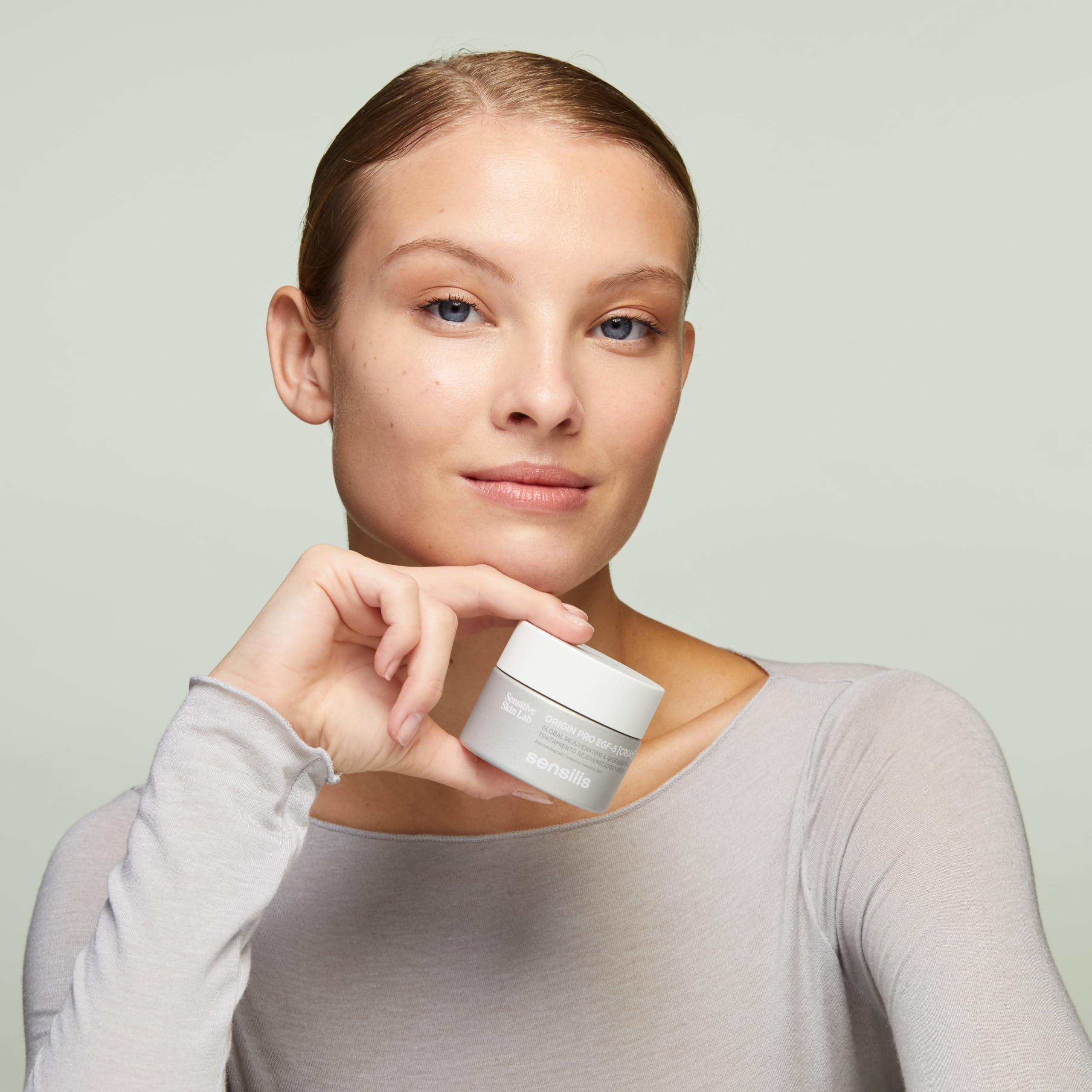 Sensilis - Origin PRO EGF5, Crema Rejuvenecedora, 50 ml | 5 Factores de Crecimiento, Regenera, Reafirma, Repara, Piel Normal a Seca, Textura Crema, Antiedad, Facial