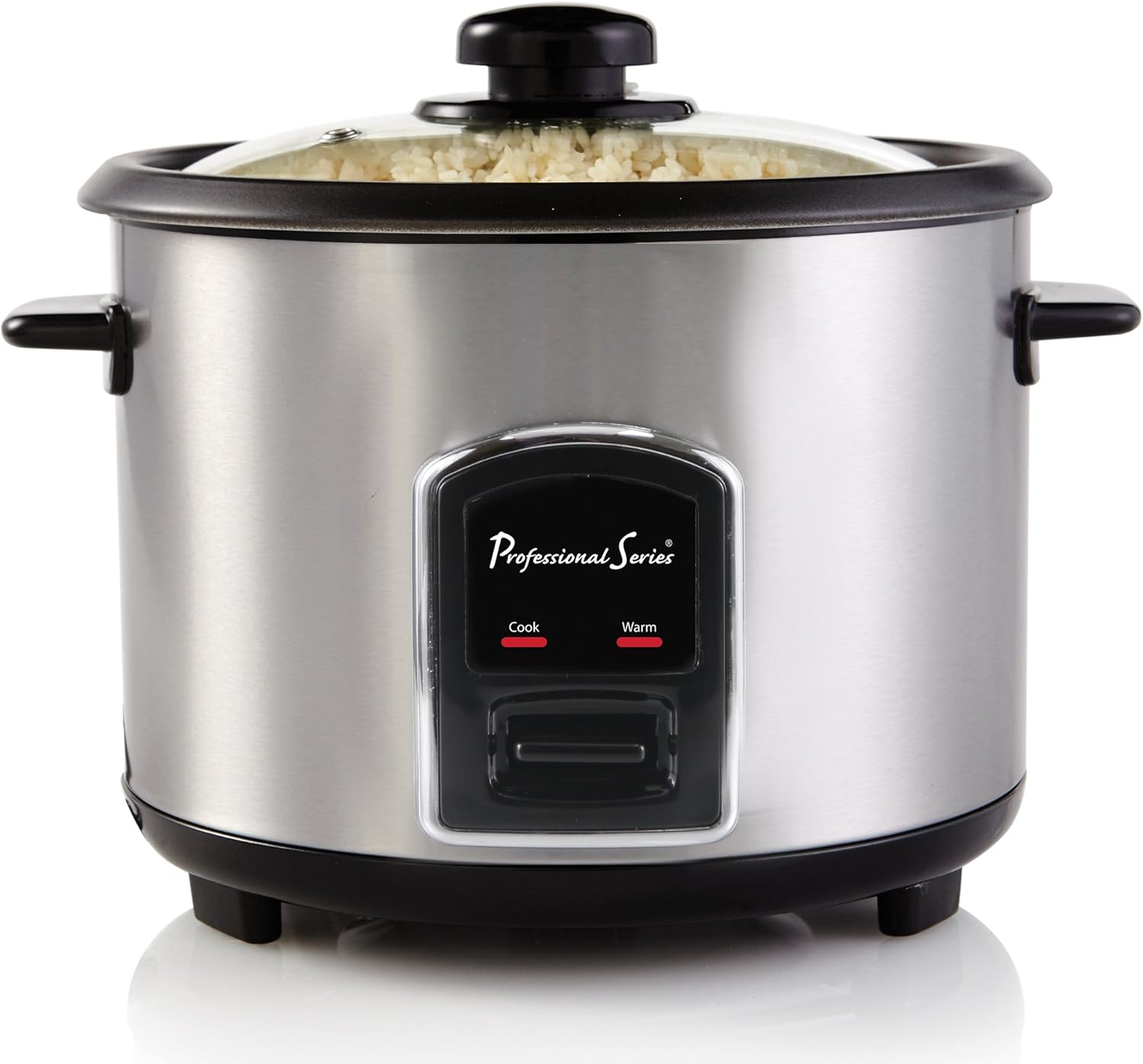 Rice Cooker with included measuring cup and spatula