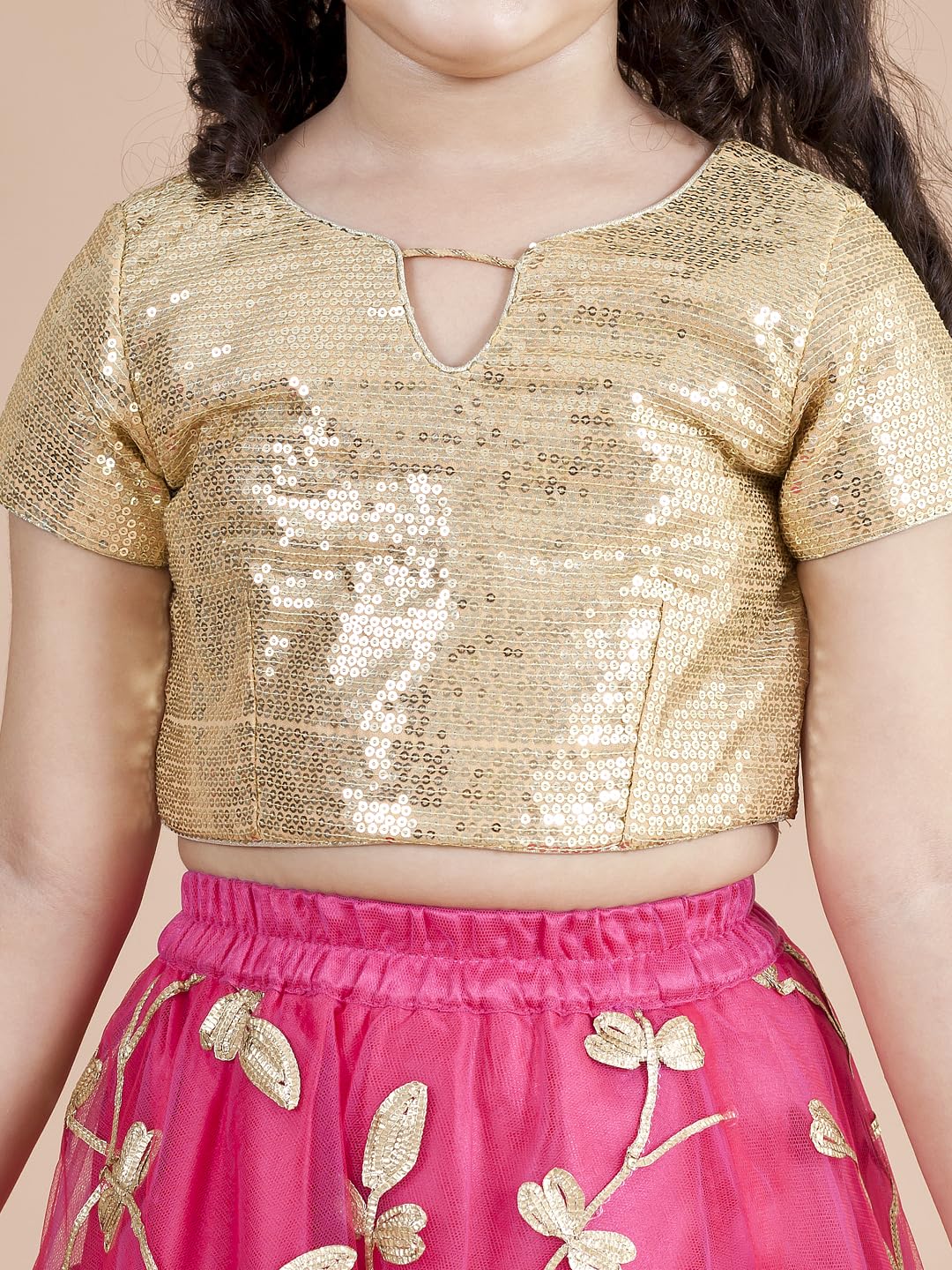 Pspeaches Lehenga Choli dla dziewczynek
