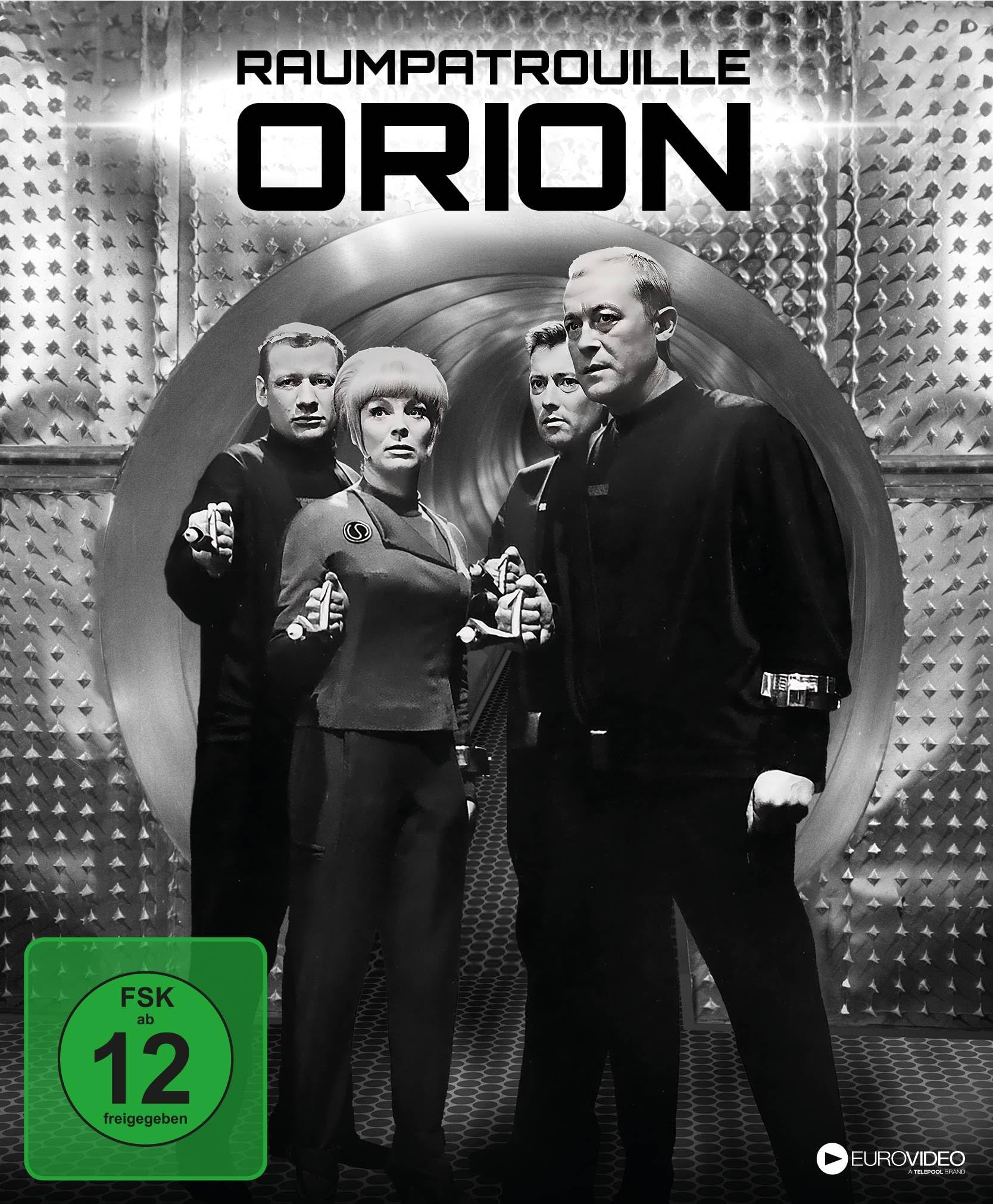 Raumpatrouille Orion Remastered 4 Discos Edición Mediabook Limitada 4 UHD Blu-ray