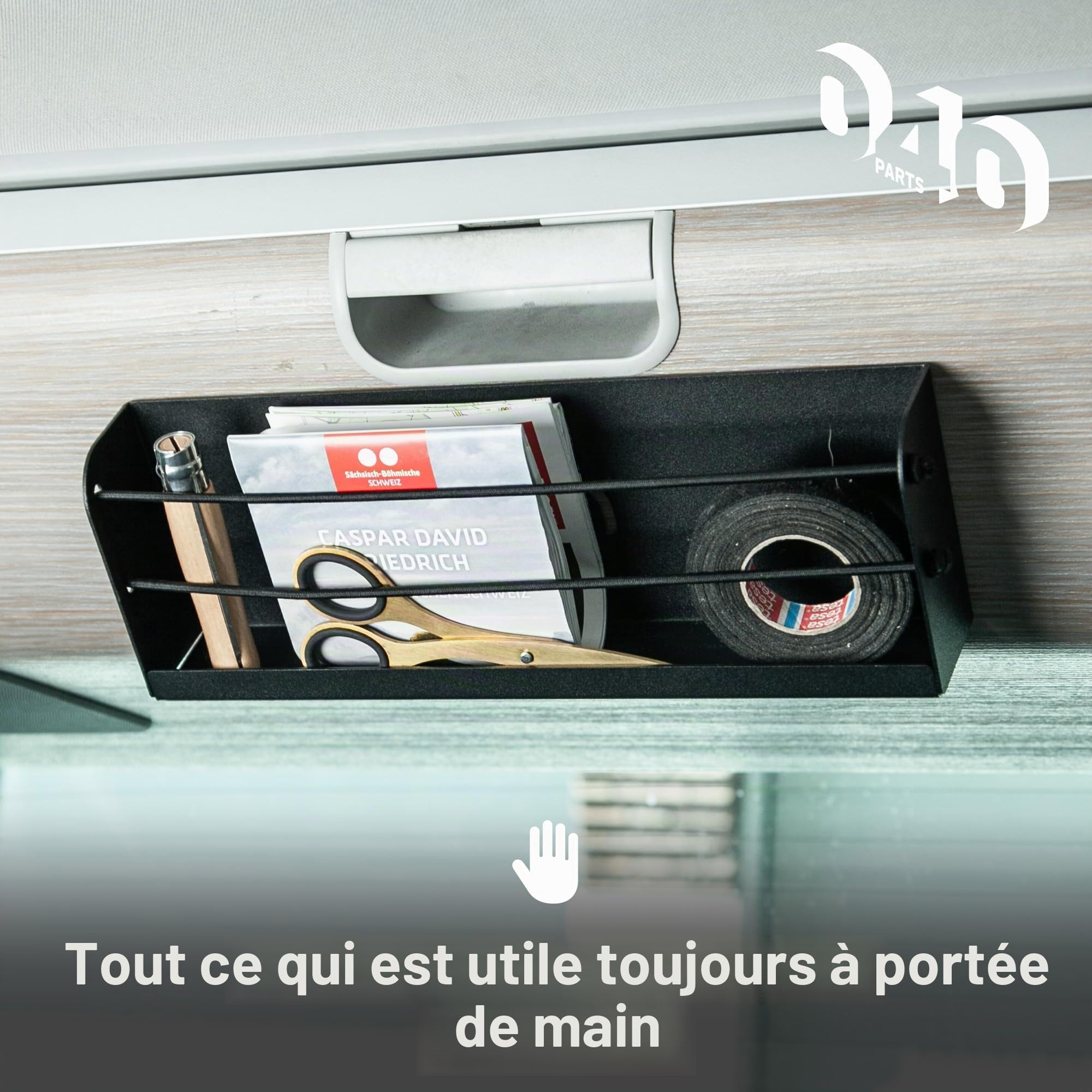 Coffre de rangement pour VW T5 T6 T6.1 California 30 x 10 cm ou Van Camper Camping-car Caravane Cuisine