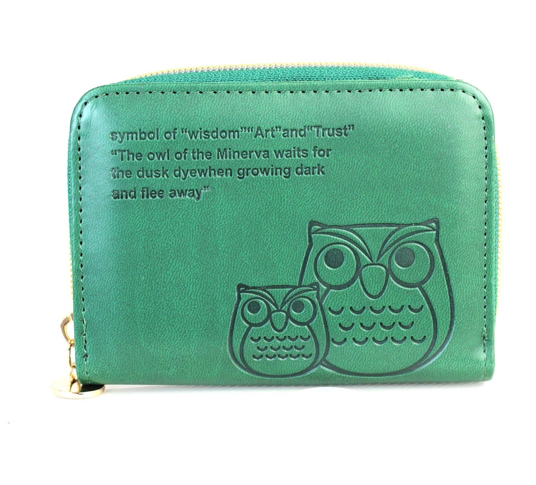 フクロウデザイン 袋帯 薄緑色 フクロウデザイン 袋帯 薄緑色