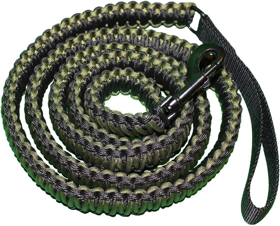 NEW Dog Leash - 550 lb Handmade Paracord Dog Walking Leash