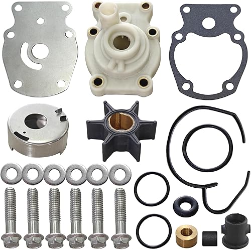 0393630 Kit de bomba de agua Fit Johnson Outboard Parts Evinrude Piezas fuera de borda OMC 20 25 30 35 HP Reemplazo Sierra 18-3382
