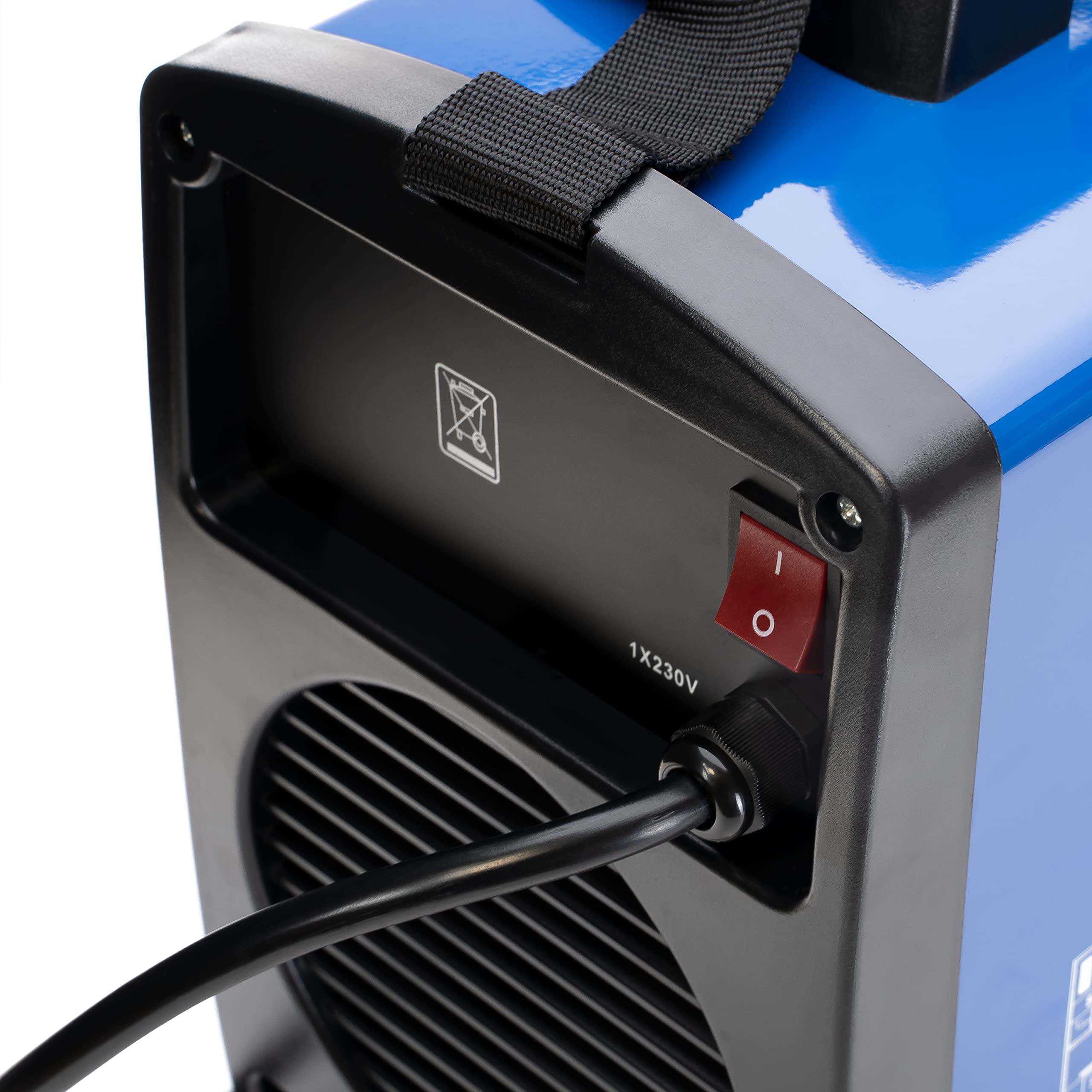 IPOTOOLS SUPERTIG 200DI WIG Schweißgerät AC DC Schweissgerät mit 200 Amper Volldigitales Inverterschweißgerät Inkl HF-Zündung, Pulsfunktion, MMA, IGBT, 7 Jahre Garantie