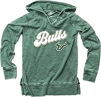 Vista 36 de Wes and Willy NCAA Camiseta con Capucha de Cuello en V para Niñas